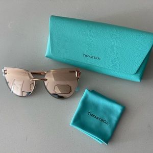 Tiffany & Co. TF3070 6105/OW Rosegold Sunglasses